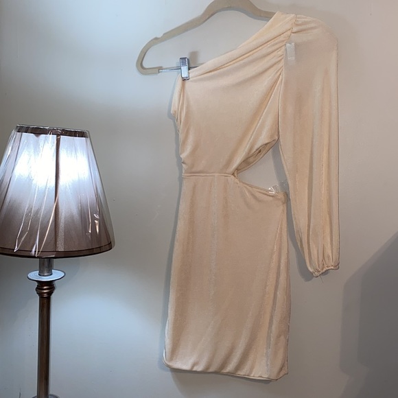 🎉HostPick🎉Woman’s Lyaner Dress Beige (Cream) XS - Picture 4 of 7